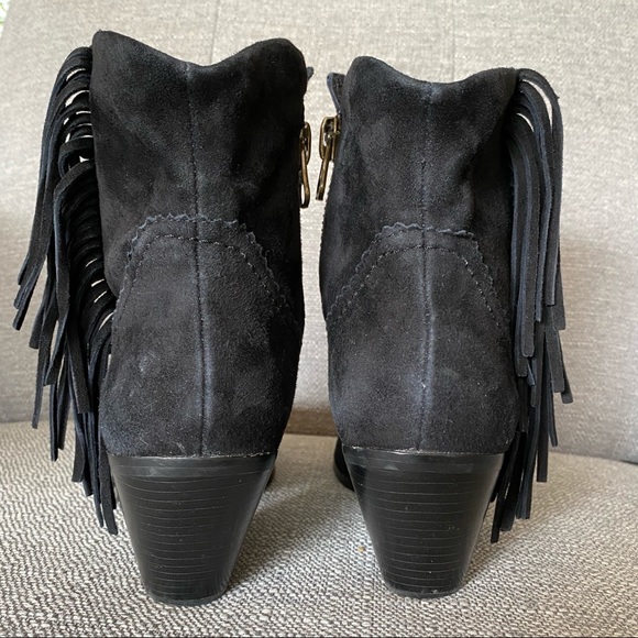 Sam Edelman western inspired cowgirl boho gypsy leather ankle boots booties 8M - Picture 9 of 12